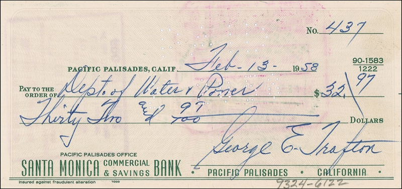 Lot 1232 George Trafton