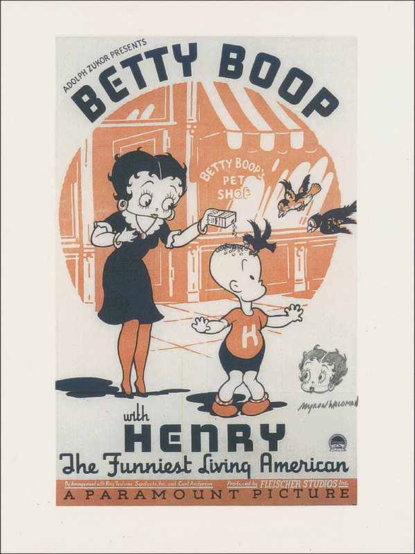 Lot 679 Myron Waldman Print