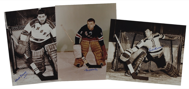 Lot 1152 Hockey Goalies Signed Photographs