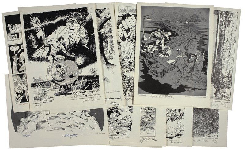 Lot 656 Cartoonists Portfolio
