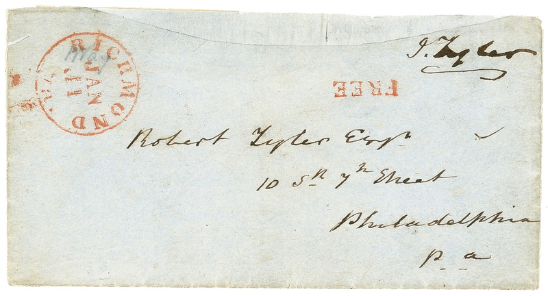 Lot 124 John Tyler Free Frank