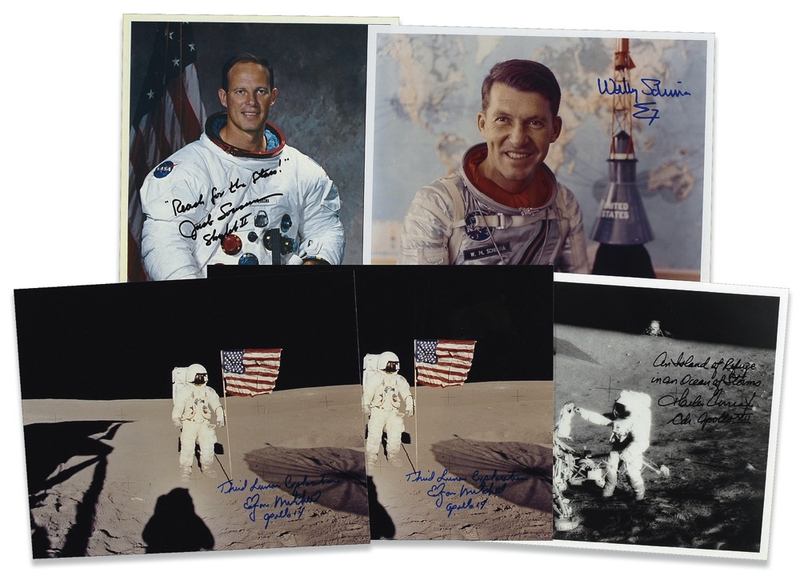 Lot 449 Astronauts Signed Photographs