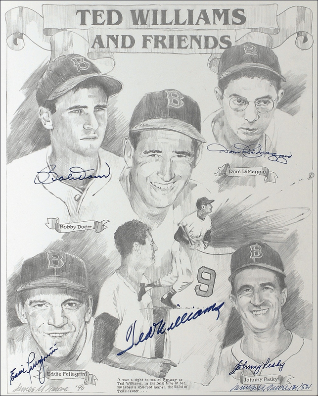 Lot 1238 Ted Williams and Friends