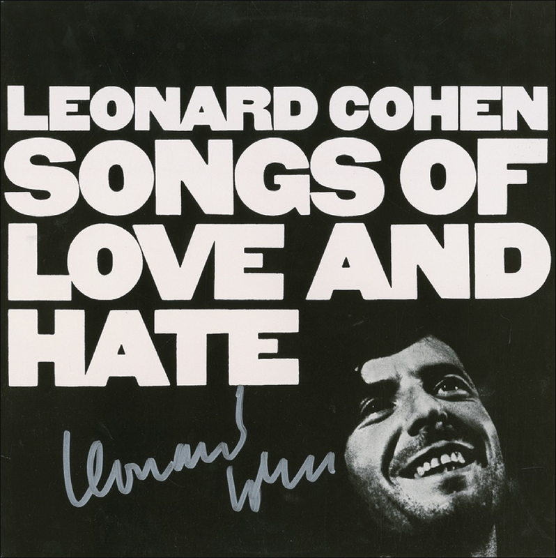 Lot 754 Leonard Cohen Album