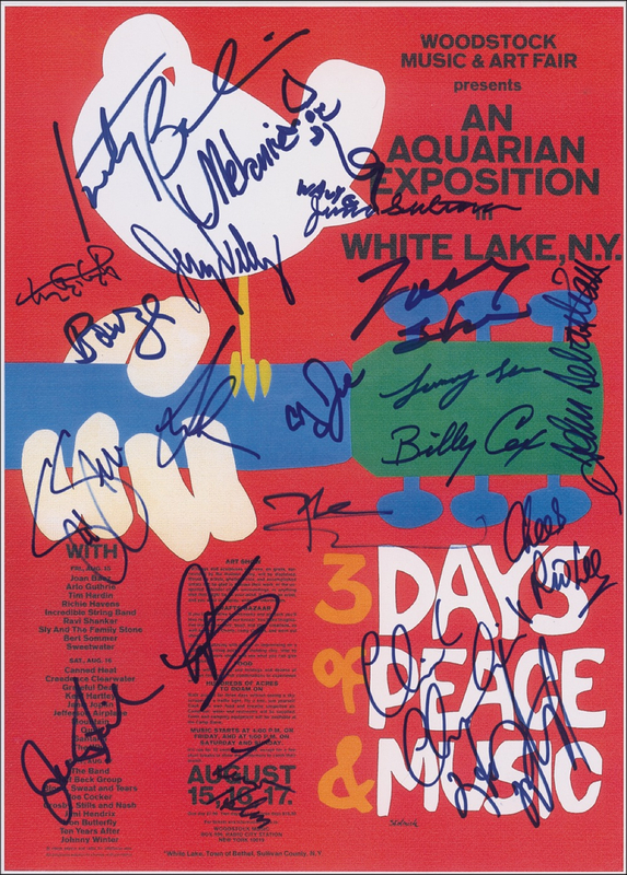 Lot 811 Woodstock Poster