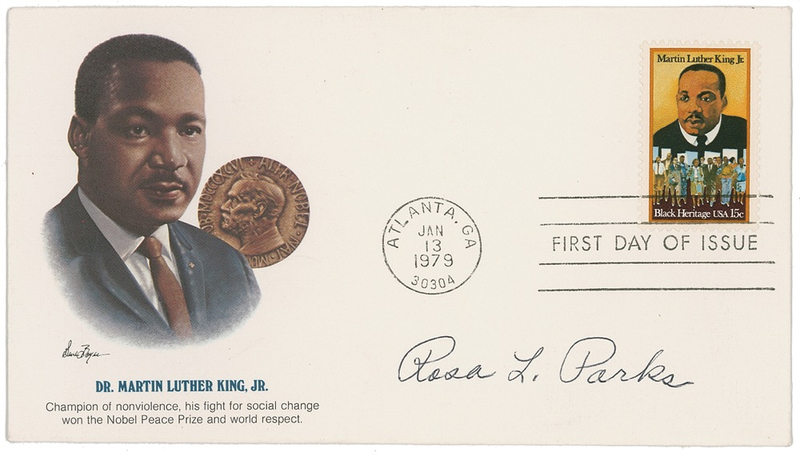 Lot 288 Rosa Parks First Day Cover