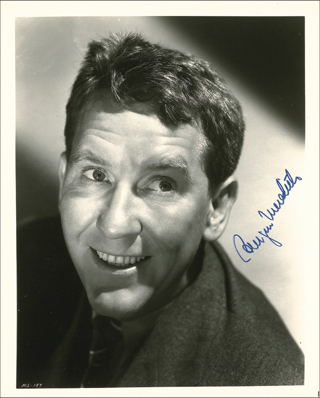 Lot 976 Burgess Meredith Signed Photograph