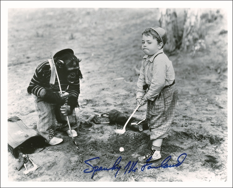 Lot 989 Our Gang: Spanky McFarland Signed Photograph