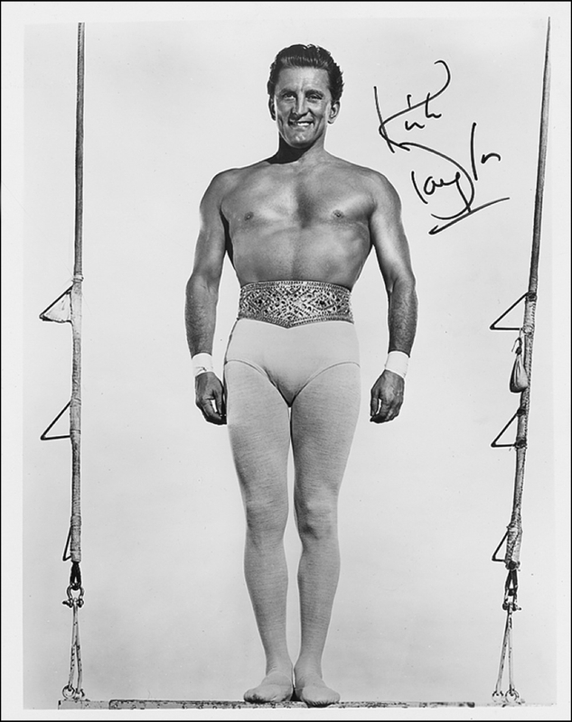 Lot 876 Kirk Douglas Signed Photograph