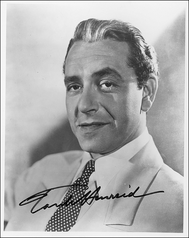 Lot 913 Paul Henreid Signed Photograph