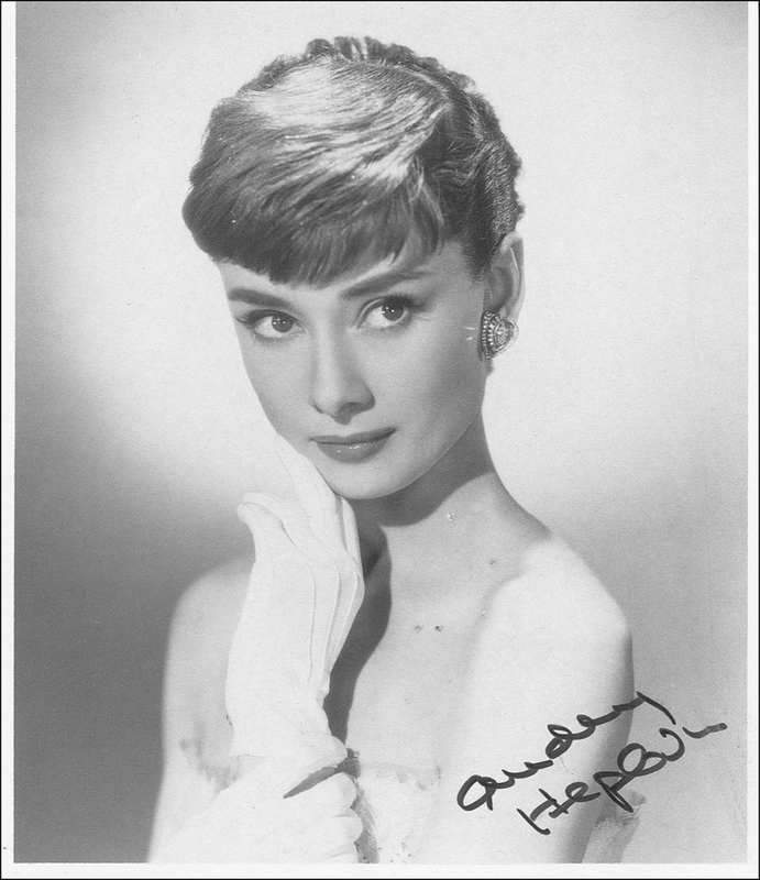 Lot 919 Audrey Hepburn Signed Photograph