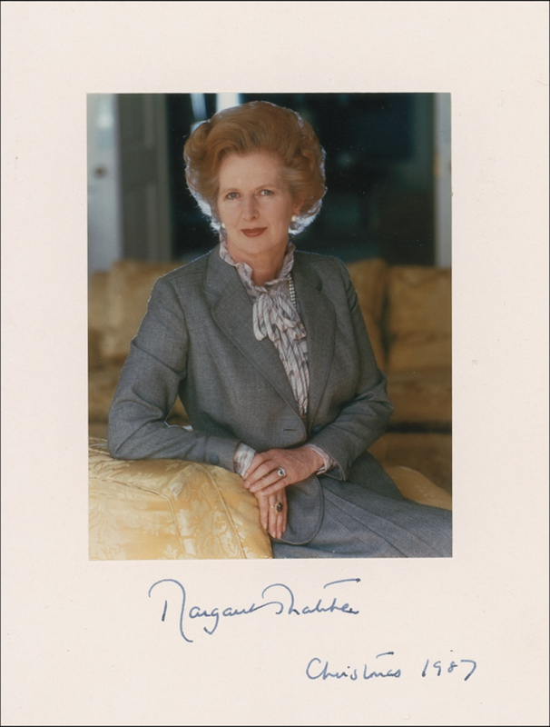 Lot 318 Margaret Thatcher Group Lot