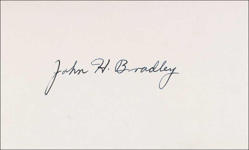 Lot 366 Iwo Jima: John Bradley Group Lot