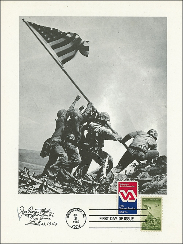 Lot 368 Iwo Jima: Joe Rosenthal: The most famous moment in military history