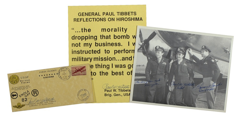 Lot 355 Enola Gay Group Lot