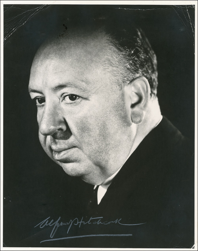 Lot 924 Alfred Hitchcock Signed Photograph
