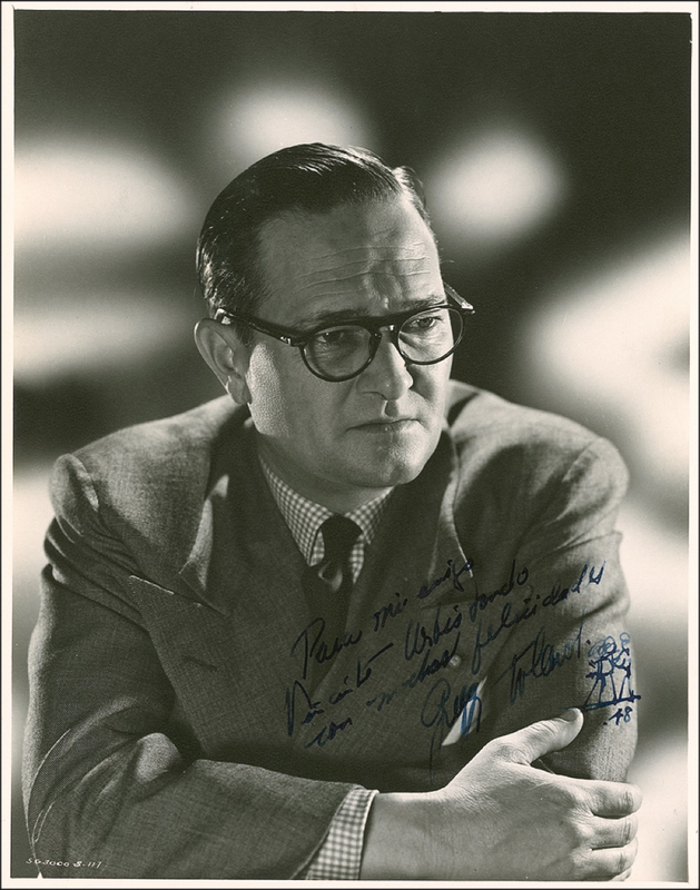 Lot 1044 Gregg Toland Signed Photograph