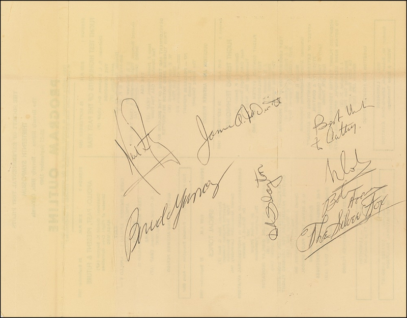 Lot 445 Neil Armstrong Program Outline