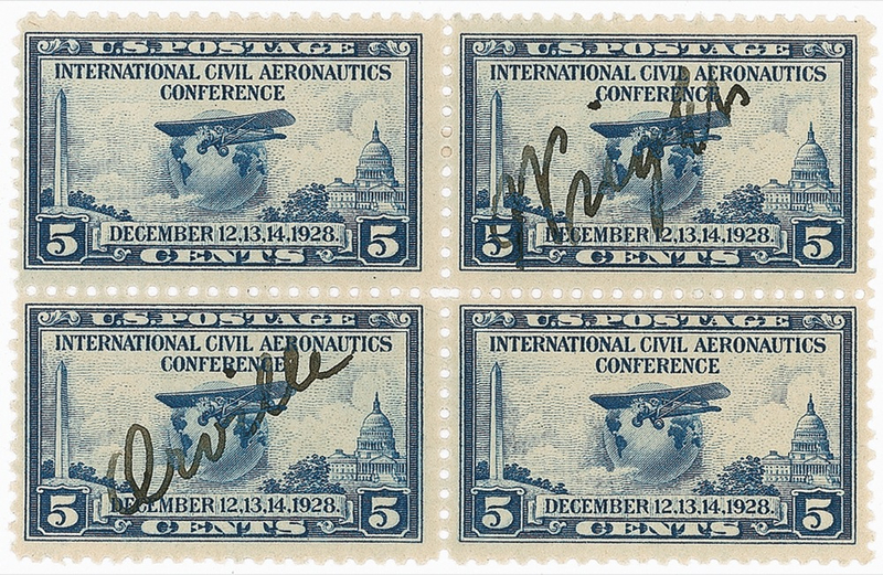 Lot 514 Orville Wright Stamps