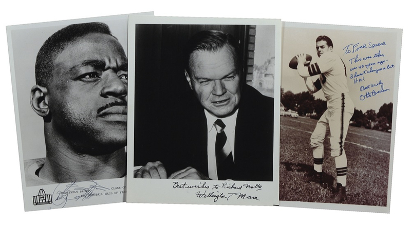 Lot 1146 Football Hall of Famers