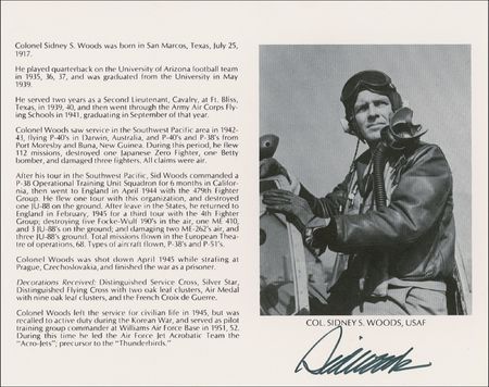 Lot #451 Aviators Signed Photographs - Image 1