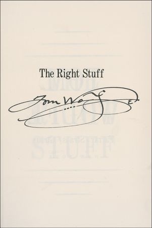 Lot #653 Tom Wolfe Book - Image 1