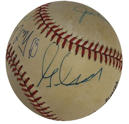 Lot #499 Moonwalkers Baseball - Image 1