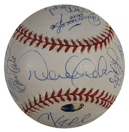 Lot #1202 NY Yankees Baseball - Image 3