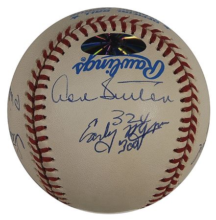 Lot #1097 Baseball: 300 Game Winners Baseball - Image 5