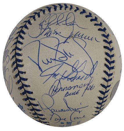 Lot #1203 NY Yankees Baseball - Image 1