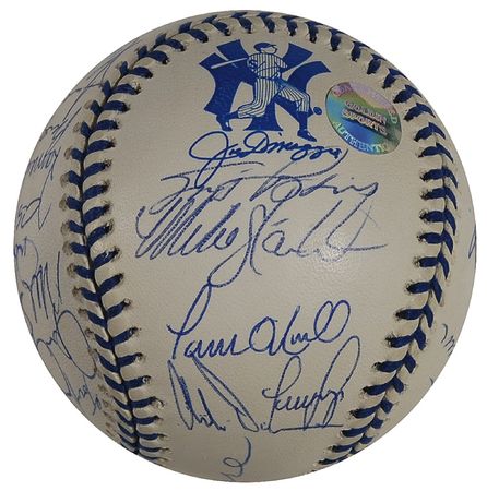 Lot #1203 NY Yankees Baseball - Image 5