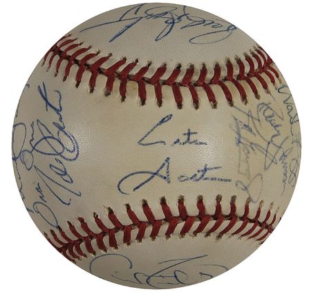 Lot #1096 Baseball: 1993 All-Stars Baseball - Image 2