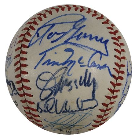 Lot #1091 Baseball Greats Baseball - Image 2