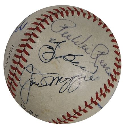 Lot #1091 Baseball Greats Baseball - Image 5