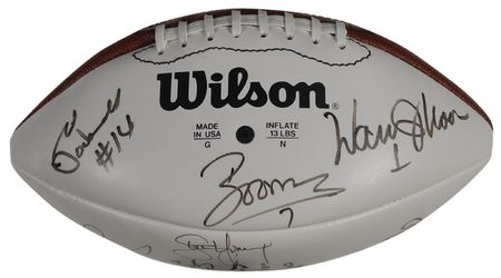 Lot #1147 Football Quarterbacks Football - Image 2