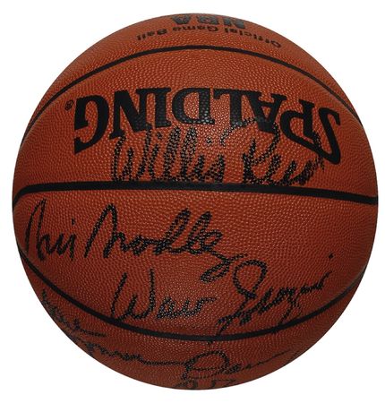 Lot #1200 NY Knicks: The ‘73 Knicks commemorate their championship - Image 2