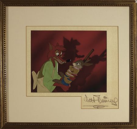 Lot #660 Walt Disney: Scarce signed Song of the South animation cel - Image 1