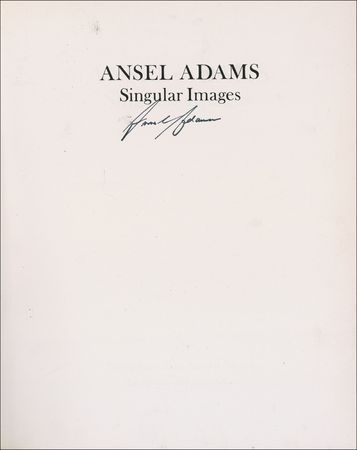 Lot #517 Ansel Adams Book - Image 1