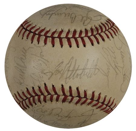 Lot #1090 Baltimore Orioles Baseball - Image 3
