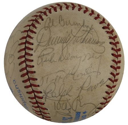 Lot #1090 Baltimore Orioles Baseball - Image 4