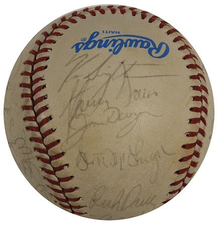 Lot #1090 Baltimore Orioles Baseball - Image 5