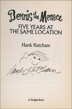 Lot #673 Hank Ketcham Book - Image 1
