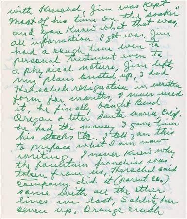 Lot #1130 Ty Cobb: The Georgia Peach discusses, in great detail, his shrewd investments in Coca-Cola - Image 4