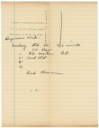 Lot #206 Philo T. Farnsworth: Farnsworth personal volume with Cathode sketches - Image 4