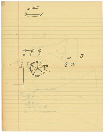 Lot #206 Philo T. Farnsworth: Farnsworth personal volume with Cathode sketches - Image 5