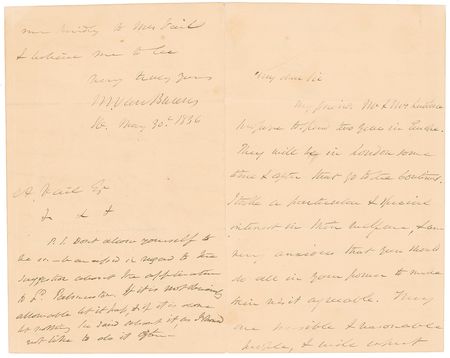 Lot #126 Martin Van Buren: Five Van Buren letters, penned as he fell victim to the treachery of John C. Calhoun - Image 2