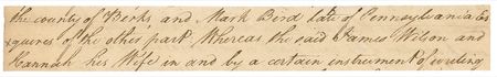 Lot #181 Declaration of Independence: James Wilson Signed Document - Image 2