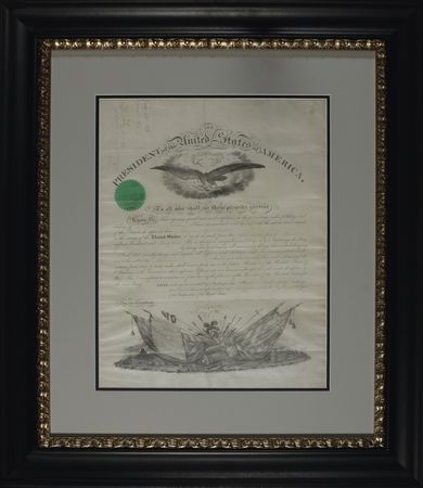 Lot #73 Abraham Lincoln: An uncommon and desirable appointment for a surgeon promoted for meritorious war service - Image 1
