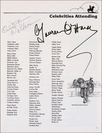 Lot #896 Golden Boot Awards Program - Image 6