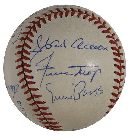 Lot #1101 Baseball: 500 Home Run Club: Heavy-hitting 500 Home Run Club - Image 1